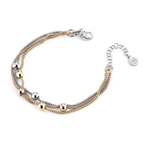 Bracciale argento sfere - argento,