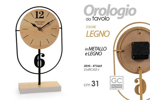 Orologio tavolo appoggio - da,