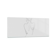 Quadro su Vetro 120x50cm Corpo