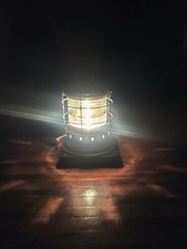 Lampada Navi Ottone Legno