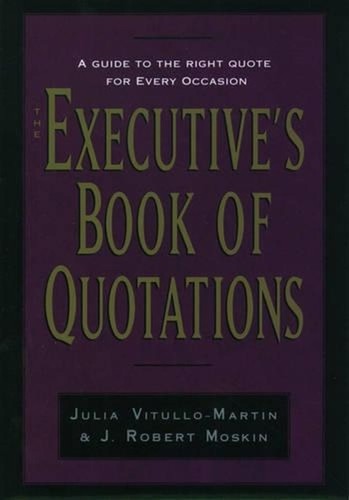 The executive book - book, of