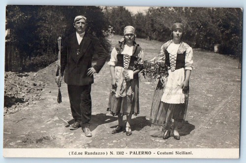 Cartolina italia siciliana - cartolina,