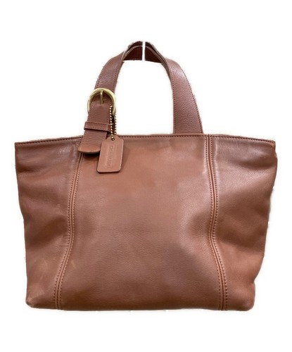 Coach brown leather handbag - coach,