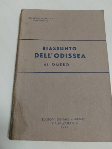 Riassunto dell odissea - riassunto, dell'odissea
