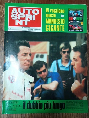 Rivista settimanale autosprint - rivista,