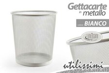 Cestino gettacarte metallo - cestino,