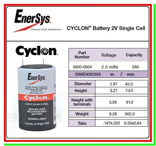 Batteria cyclon 5ah - batteria,