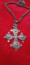 Croce copta ortodossa Argento 