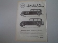 advertising Pubblicità 1934