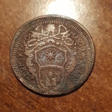 CLEMENTE XI (1700 -1721) - MEZZO BAIOCCO FERRARA - A_243.