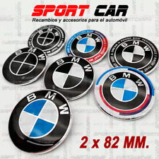 PACK DE 2 INSIGNIAS BMW 82 MM