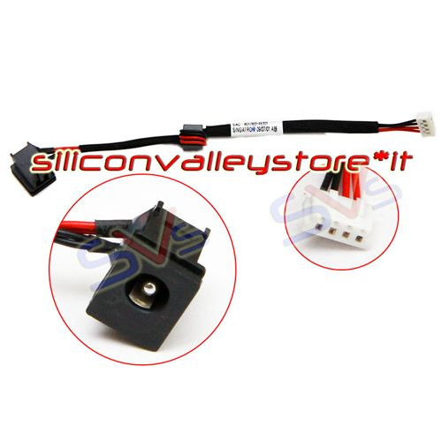Power jack con cavo 15cm - power,