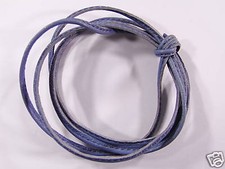 Nappa a metro azzurro Pelle