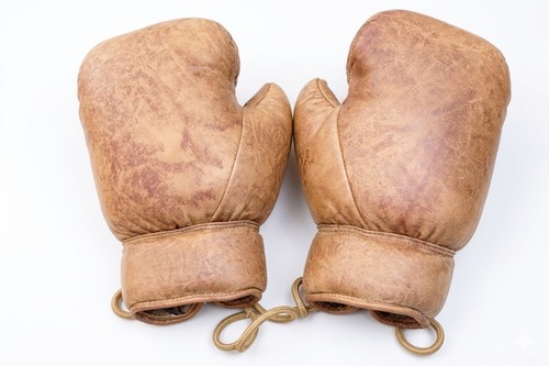 Guantoni boxe vintage in - guantoni,