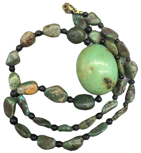 Collana perle turchese