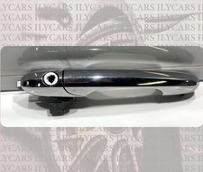 Maniglia Cromata Porta Esterna Lato Sx Fiat 500 Originale 