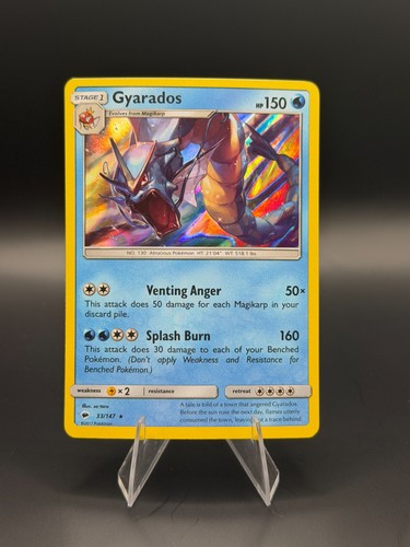 Gyarados 147 burning - gyarados,