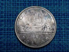 🇨🇦 Dollaro canadese 1965 KM-64,1 0,800 moneta argento 111525-19