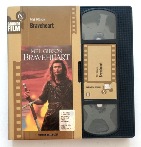 Vhs braveheart cuore impavido - vhs,