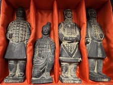 4 sculture guerriero in