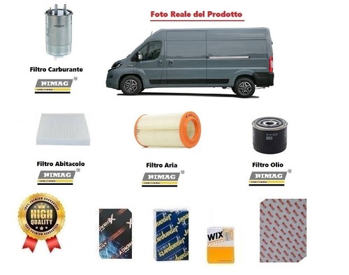 Kit filtri tagliando - filtri, per