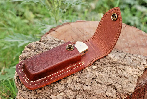 Fodero marrone scuro vintage