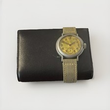 Waltham Military-Style Watch – 17 Jewels – Swiss Case, 1940s Vintage