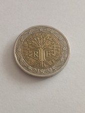 Moneta 2 Euro, FRANCIA , anno 2000 liberte' egalite' fraternite'  RARA