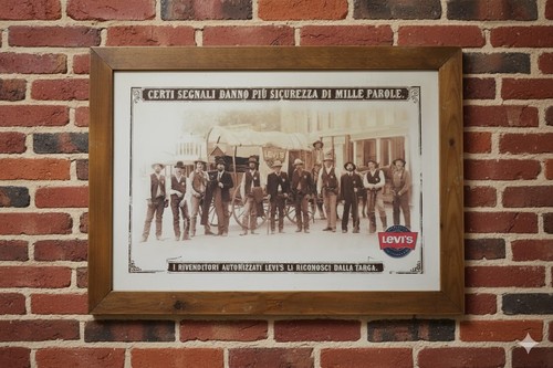 Levis quadro vintage antico