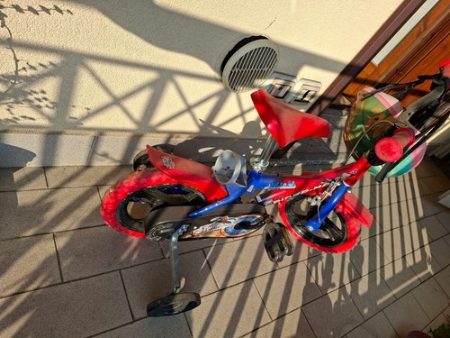 Dino bikes spiderman - spiderman, 12"