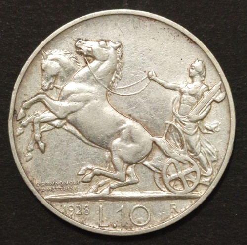 Lire biga 1927 - 10,