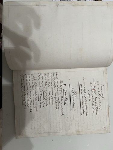 Manoscritto 1600 giulio - 1600,,