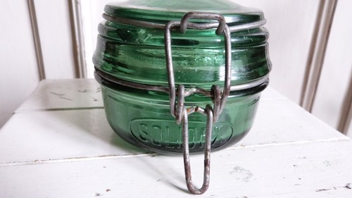 Rare ancien bocal conserve - bocal, de