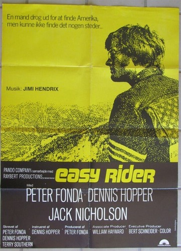 Poster danese easy rider - poster, 1969