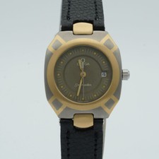 OROLOGIO OMEGA SEAMASTER POLARIS QUARZO DONNA TITANIO 24MM BELLE CONDIZIONI 596.0053