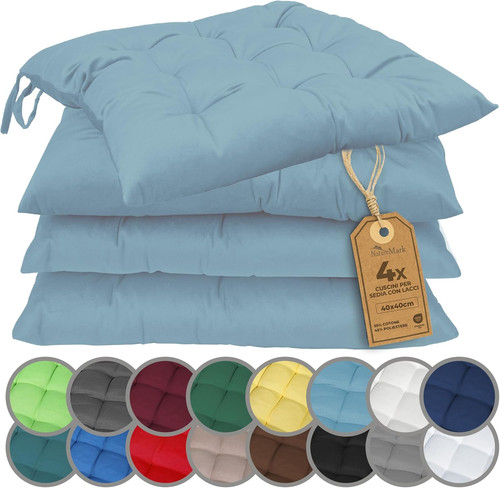 Set cuscini per sedie con - set,