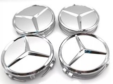4 Tappi Coprimozzo Mercedes