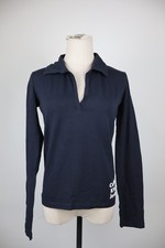 CALVIN KLEIN MAGLIA POLO DONNA TG. L WOMAN CASUAL VINTAGE T-SHIRT MANICA LUNGA