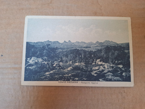 Cartolina tempio pausania - cartolina,