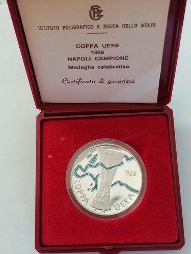 Medaglia coppa uefa 1989 - medaglia,