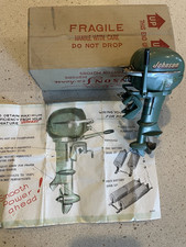 Motore fuoribordo vintage Johnson Seahorse modello 25 altezza 5,25"