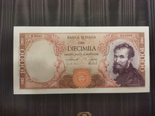 Brumus - Lire 10.000 “Michelangelo” del 1973. SUP/FDS