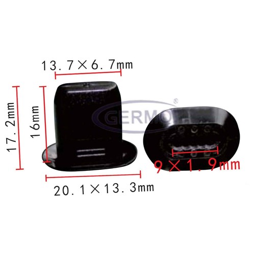 Clip fissaggio adatto - x,