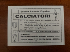 CEDOLA CARTOLINA BUONO PANINI CALCIATORI  PER ALBUM GRATUITO (4406)