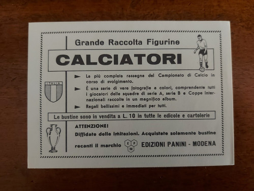 Cedola cartolina buono - buono, panini