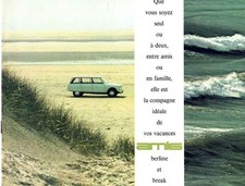 Catalogue brochure Citroën AMI 6 / Break 06/1966 France