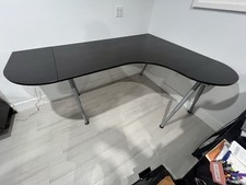 Galant ikea desk - ikea, black