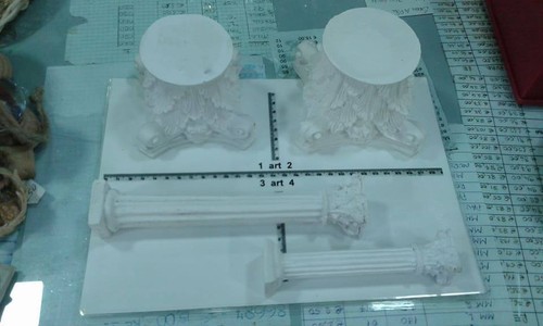 Capitello colonna resina - ,