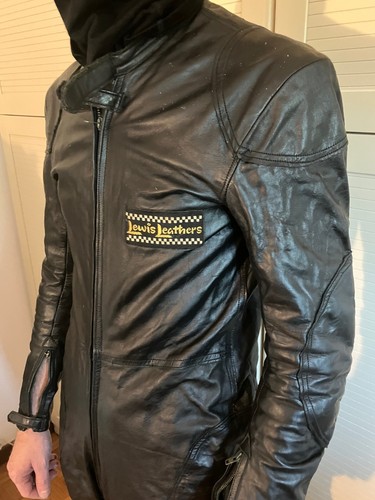 Tuta moto lewis leather mod - leather,