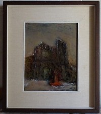 SILVANO MACCHI - VECCHIO QUADRO DIPINTO AD OLIO